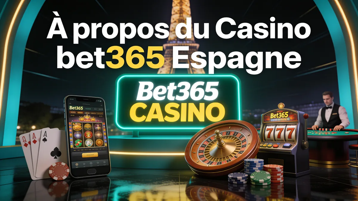 À propos du Casino bet365 Espagne — bet365 en France