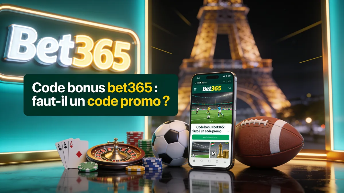 Code bonus bet365 : faut-il un code promo ? pour les joueurs en France