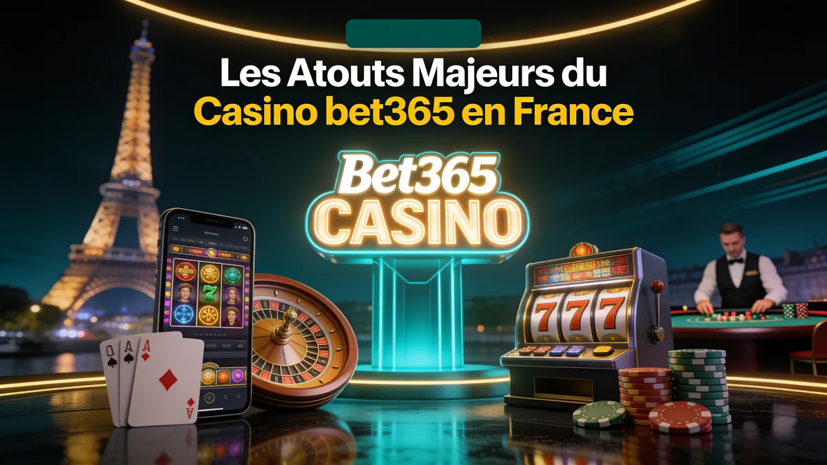 Les Atouts Majeurs du Casino bet365 en France pour les joueurs en France